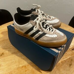 Bad Bunny Adidas White and Black Sneakers